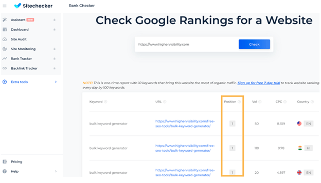 Optimisation du Classement de votre Site Web sur Google