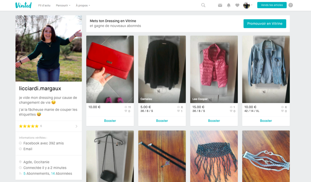 Trouvez Votre Style Unique sur Vinted : Vêtements Femme à Prix Mini